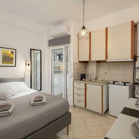 Central Studio! Fiber Wifi, Ac, Private, Self Check-In! เทสซาโลนิกิ ภายนอก รูปภาพ