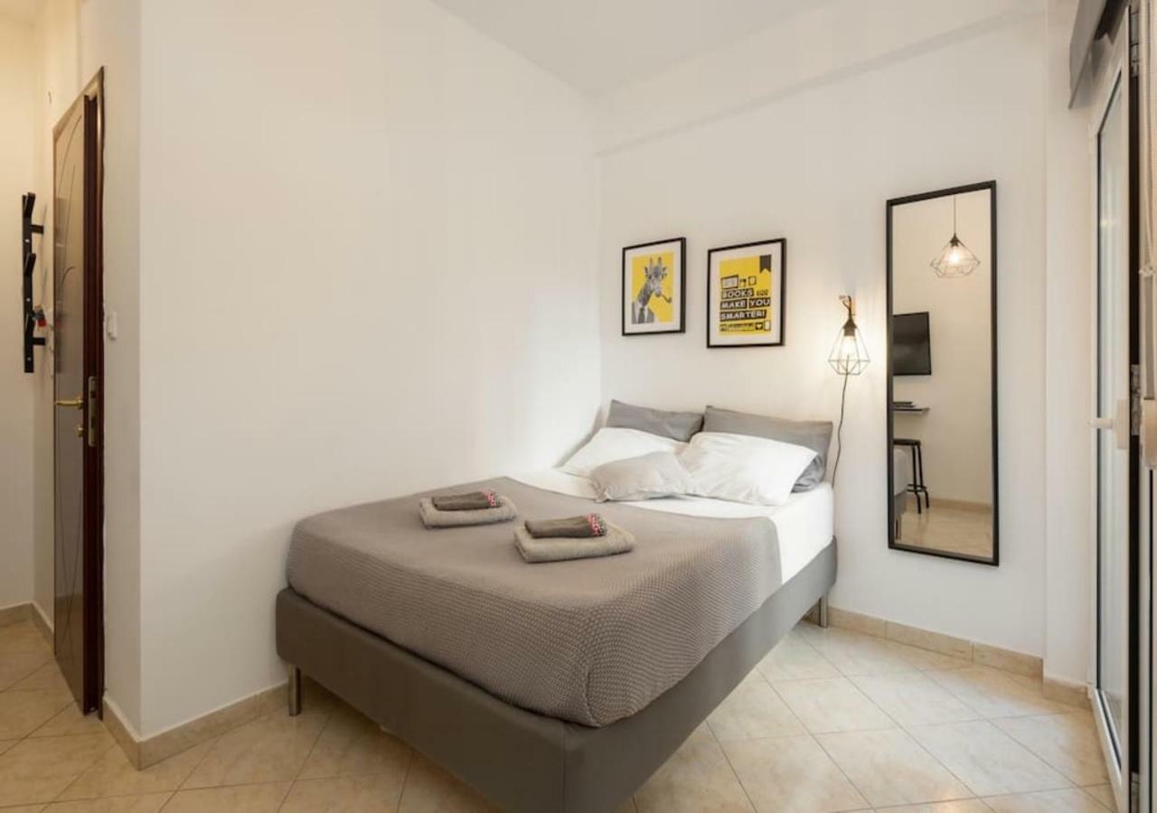 Central Studio! Fiber Wifi, Ac, Private, Self Check-In! เทสซาโลนิกิ ภายนอก รูปภาพ
